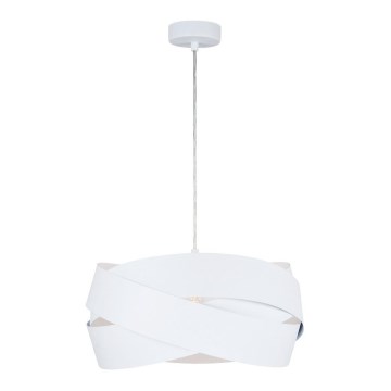 Zuma Line - Candelabro suspenso 1xE27/40W/230V branco