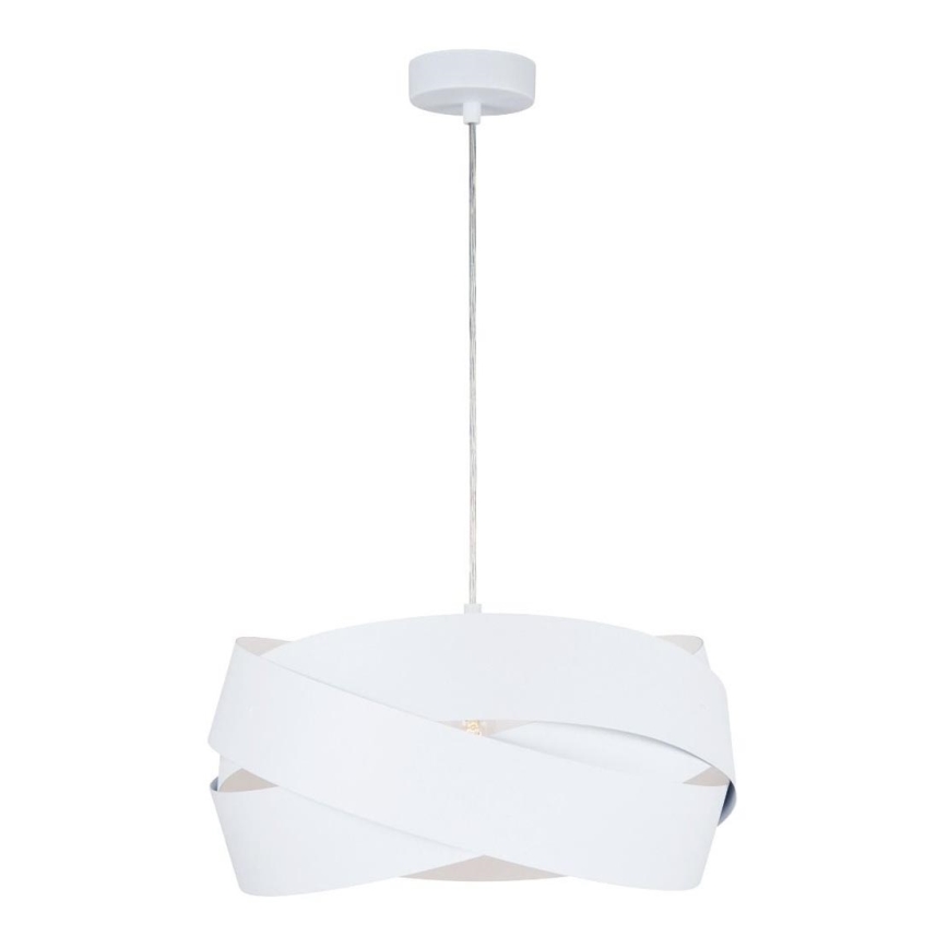 Zuma Line - Candelabro suspenso 1xE27/40W/230V branco