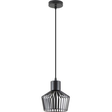 Zuma Line - Candelabro suspenso 1xE27/40W/230V diâmetro 18 cm preto