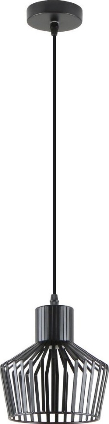 Zuma Line - Candelabro suspenso 1xE27/40W/230V diâmetro 18 cm preto
