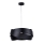 Zuma Line - Candelabro suspenso 1xE27/40W/230V preto