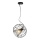 Zuma Line - Candelabro suspenso 1xE27/60W/230V preto