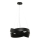 Zuma Line - Candelabro suspenso 3xE27/40W/230V preto