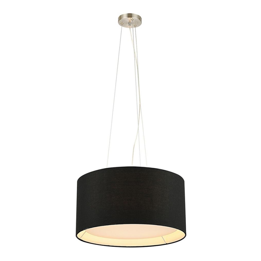 Zuma Line - Candelabro suspenso 4xE27/60W/230V preto