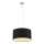 Zuma Line - Candelabro suspenso 4xE27/60W/230V preto