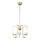 Zuma Line - Candelabro suspenso 5xE14/40W/230V dourada