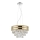 Zuma Line - Candelabro suspenso de cristal 4xE14/40W/230V dourada