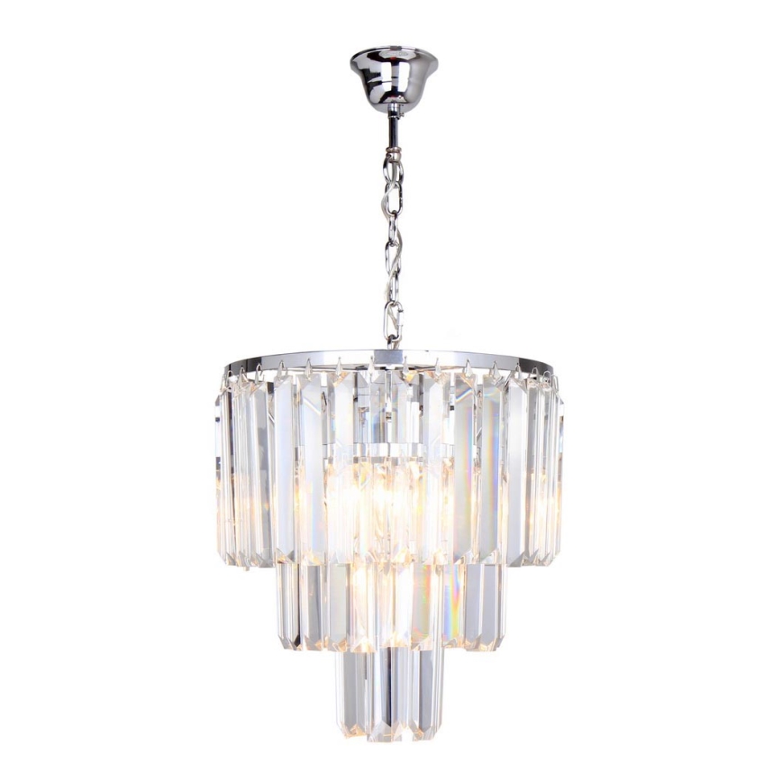 Zuma Line - Candelabro suspenso de cristal 4xE14/40W/230V