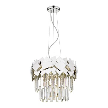 Zuma Line - Candelabro suspenso de cristal 5xE14/40W/230V