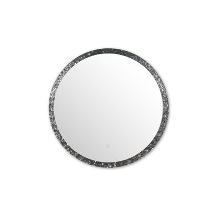 Zuma Line - Espelho de parede LED para casa de banho com retroiluminação LED/24W/230V 3000/4000/6000K d. 60 cm IP44 cromado brilhante