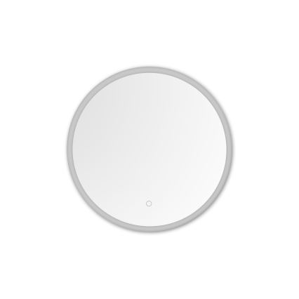 Zuma Line - Espelho de parede LED para casa de banho com retroiluminação LED/24W/230V 3000/4000/6000K d. 60 cm IP44 branco