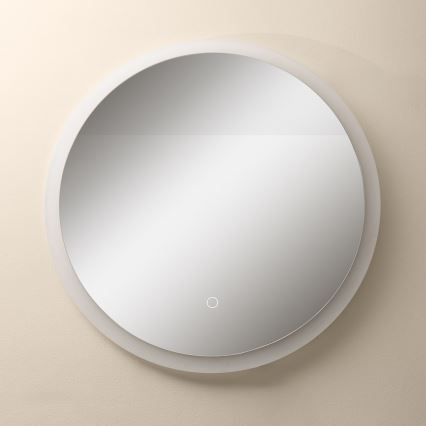 Zuma Line - Espelho de parede LED para casa de banho com retroiluminação LED/24W/230V 3000/4000/6000K d. 60 cm IP44 branco