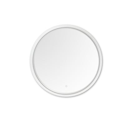 Zuma Line - Espelho de parede LED para casa de banho com retroiluminação LED/24W/230V 3000/4000/6000K d. 60 cm IP44 branco/dourado