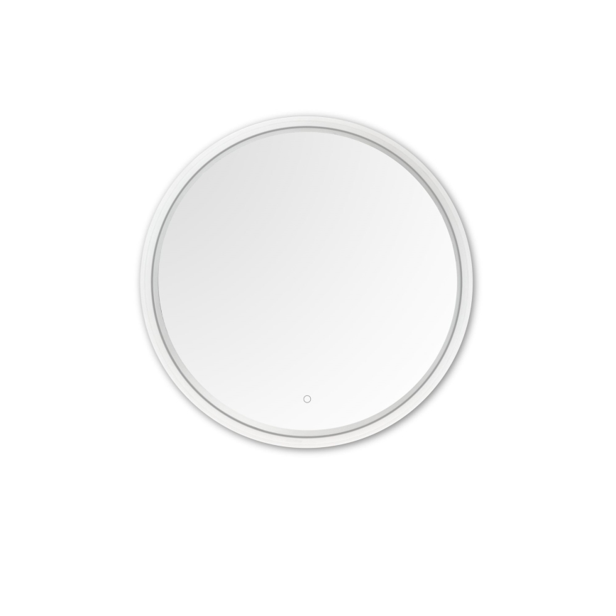 Zuma Line - Espelho de parede LED para casa de banho com retroiluminação LED/24W/230V 3000/4000/6000K d. 60 cm IP44 branco/dourado