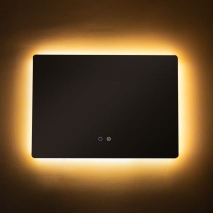 Zuma Line - Espelho de parede aquecido LED para casa de banho com retroiluminação LED/24W/230V 3000/4000/6000K 70x50 cm IP44