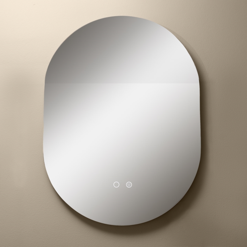 Zuma Line - Espelho de parede aquecido LED para casa de banho com retroiluminação LED/24W/230V 3000/4000/6000K 70x50 cm IP44