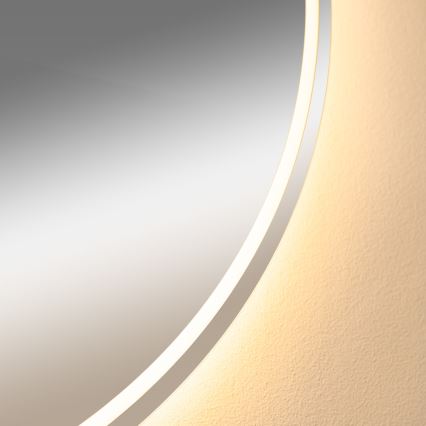 Zuma Line - Espelho para casa de banho LED com retroiluminação LED/24W/230V 3000/4000/6000K diâmetro 80 cm IP44