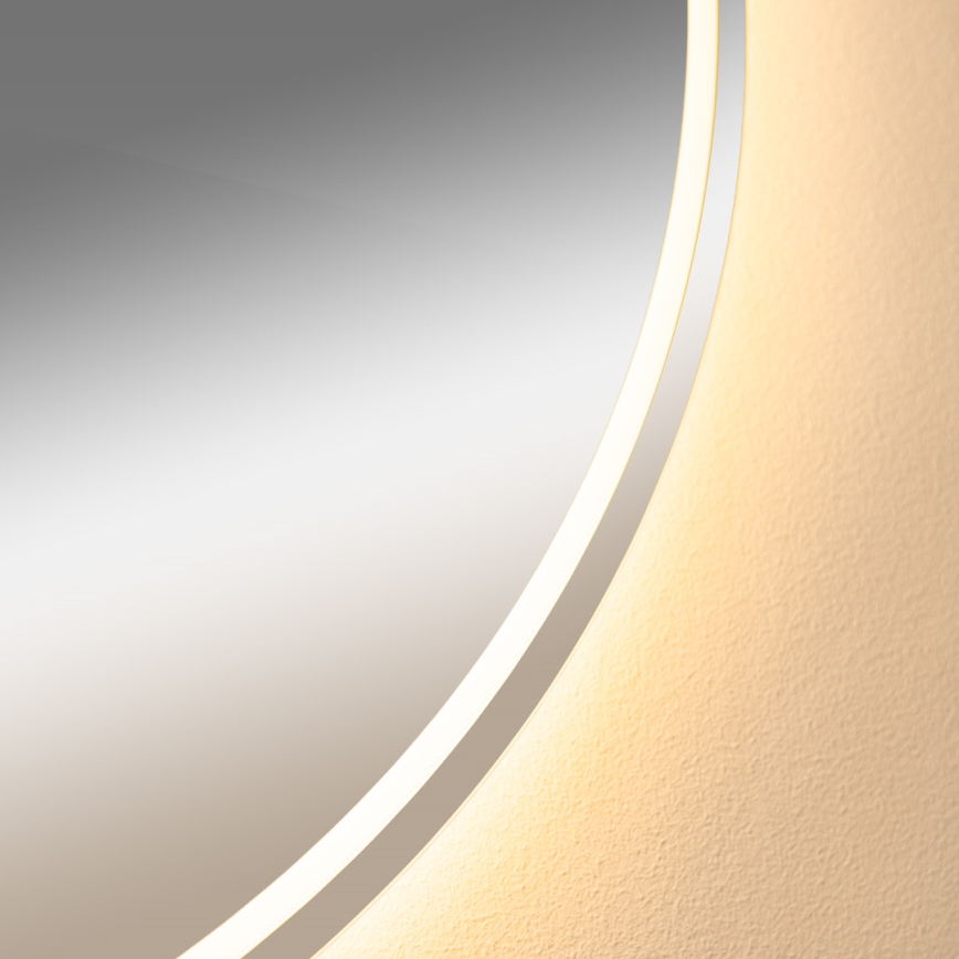 Zuma Line - Espelho para casa de banho LED com retroiluminação LED/24W/230V 3000/4000/6000K diâmetro 80 cm IP44