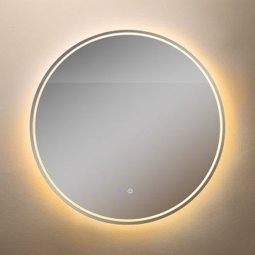 Zuma Line - Espelho para casa de banho LED com retroiluminação LED/24W/230V 3000/4000/6000K diâmetro 80 cm IP44