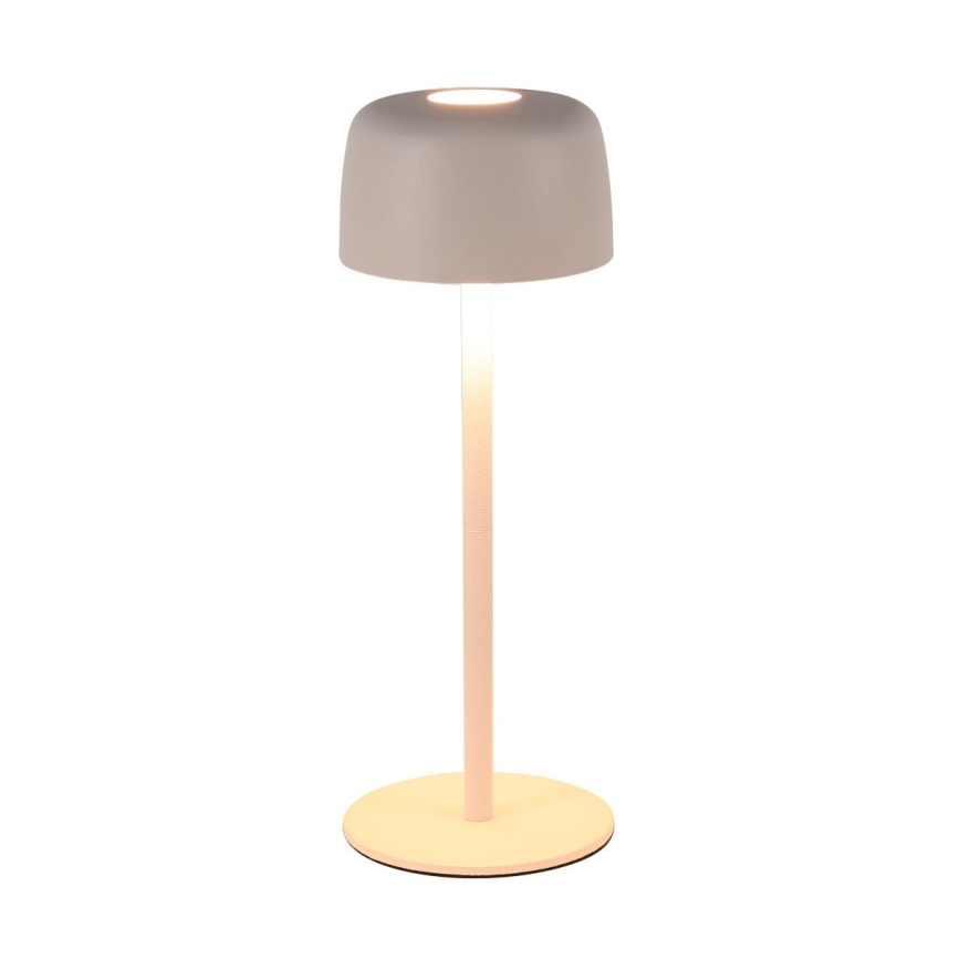 Zuma Line - Candeeiro de mesa solar LED com regulação LED/2W/1200 mAh IP44 branco
