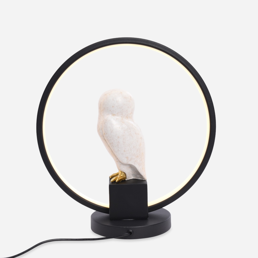 Zuma Line - Candeeiro de mesa LED LED/4W/5V preto/branco