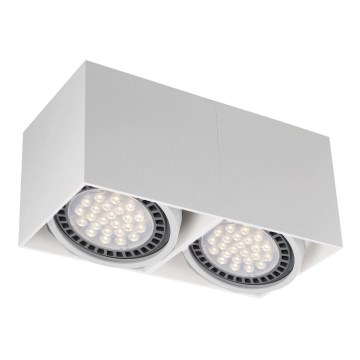 Zuma Line - Foco 2xGU10-ES111/15W/230V branco