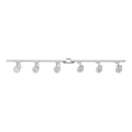 Zuma Line - Foco em sistema de carril 6xGU10/10W/230V branco