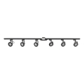 Zuma Line - Foco em sistema de carril 6xGU10/10W/230V preto