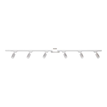 Zuma Line - Foco em sistema de carril 6xGU10/35W/230V branco