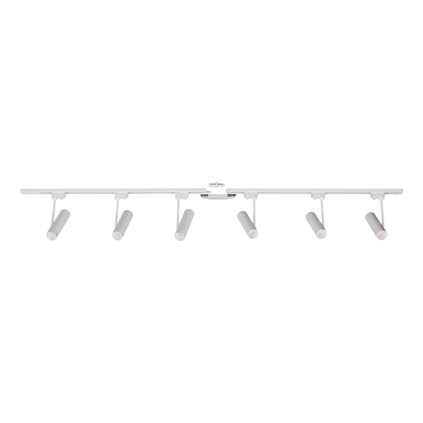 Zuma Line - Foco em sistema de carril 6xGU10/35W/230V branco