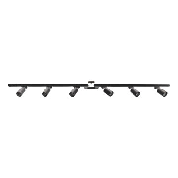 Zuma Line - Foco em sistema de carril 6xGU10/35W/230V preto