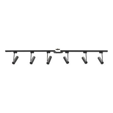 Zuma Line - Foco em sistema de carril 6xGU10/35W/230V preto