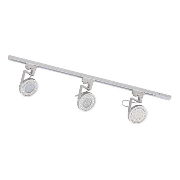 Zuma Line - Foco para sistema de calha 3xGU10/15W/230V branco