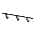 Zuma Line - Foco para sistema de trilhos 3xGU10/35W/230V preto