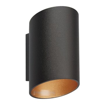 Zuma Line - Iluminação de parede 1xG9/40W/230V preto/dourada