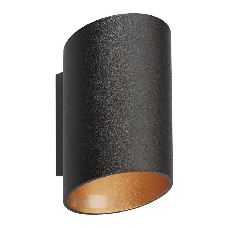 Zuma Line - Iluminação de parede 1xG9/40W/230V preto/dourada