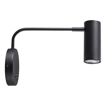 Zuma Line - Iluminação de parede 1xGU10/50W/230V preta