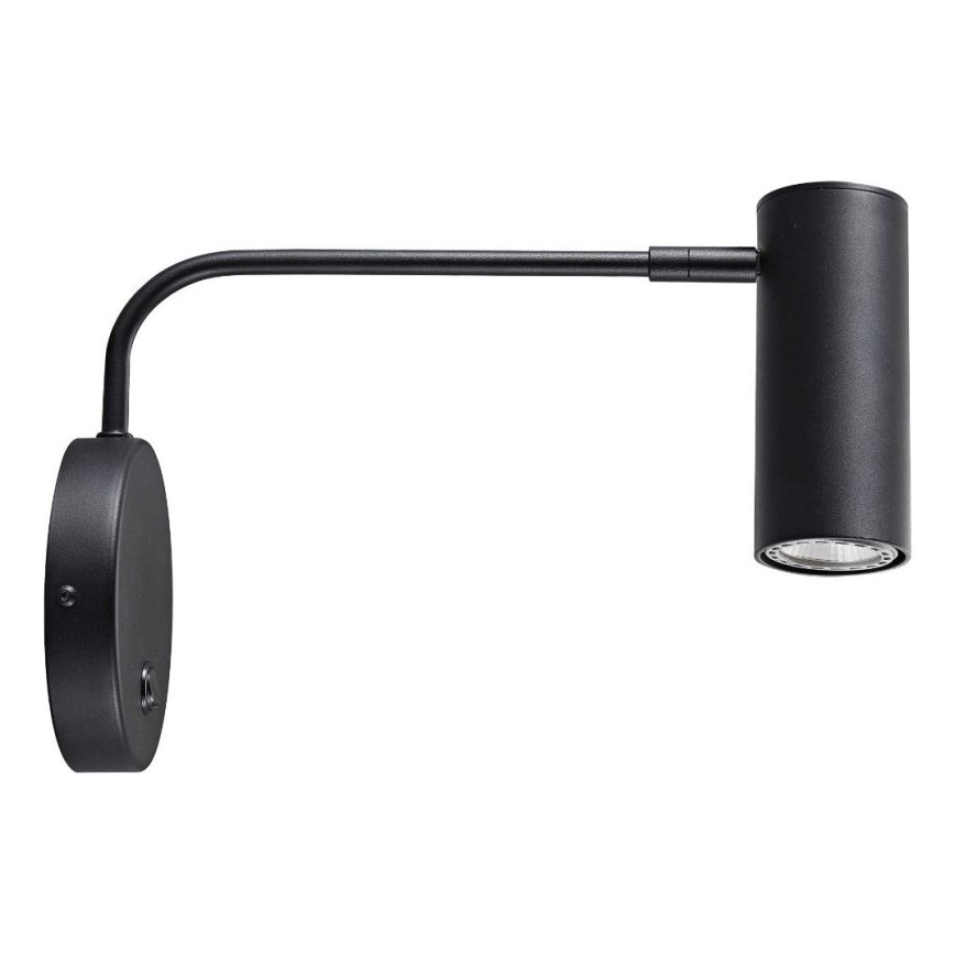 Zuma Line - Iluminação de parede 1xGU10/50W/230V preta
