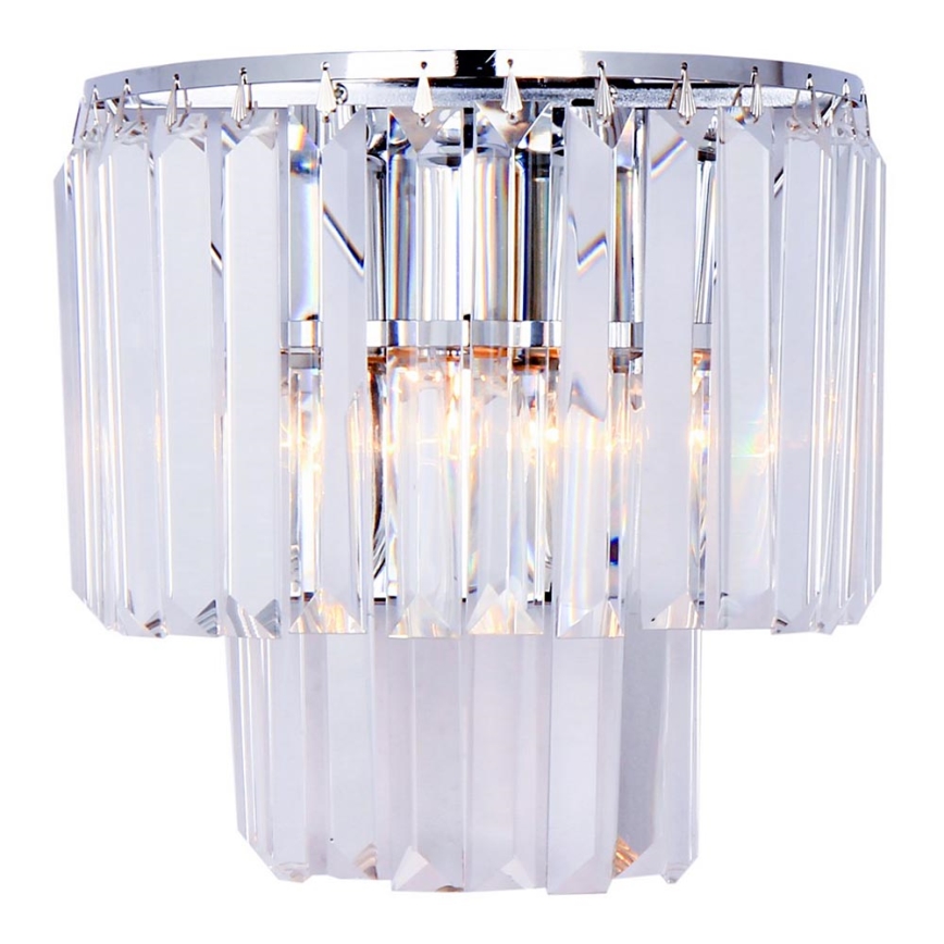 Zuma Line - Iluminação de parede de cristal 2xE14/40W/230V