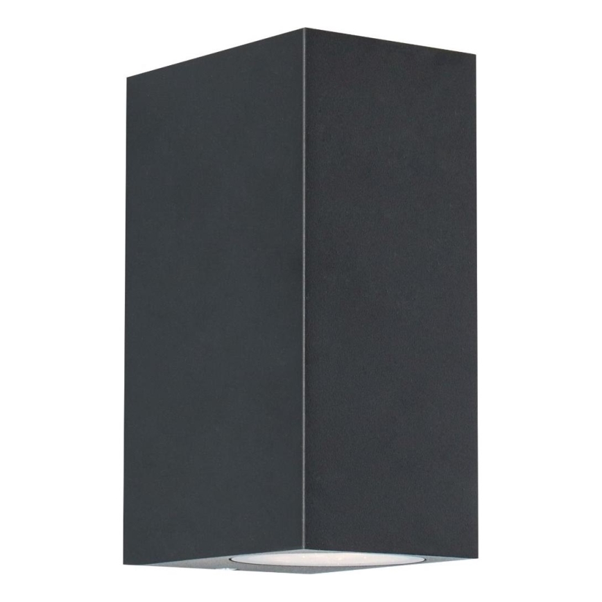 Zuma Line - Iluminação de parede exterior 2xGU10/35W/230V IP44 preto