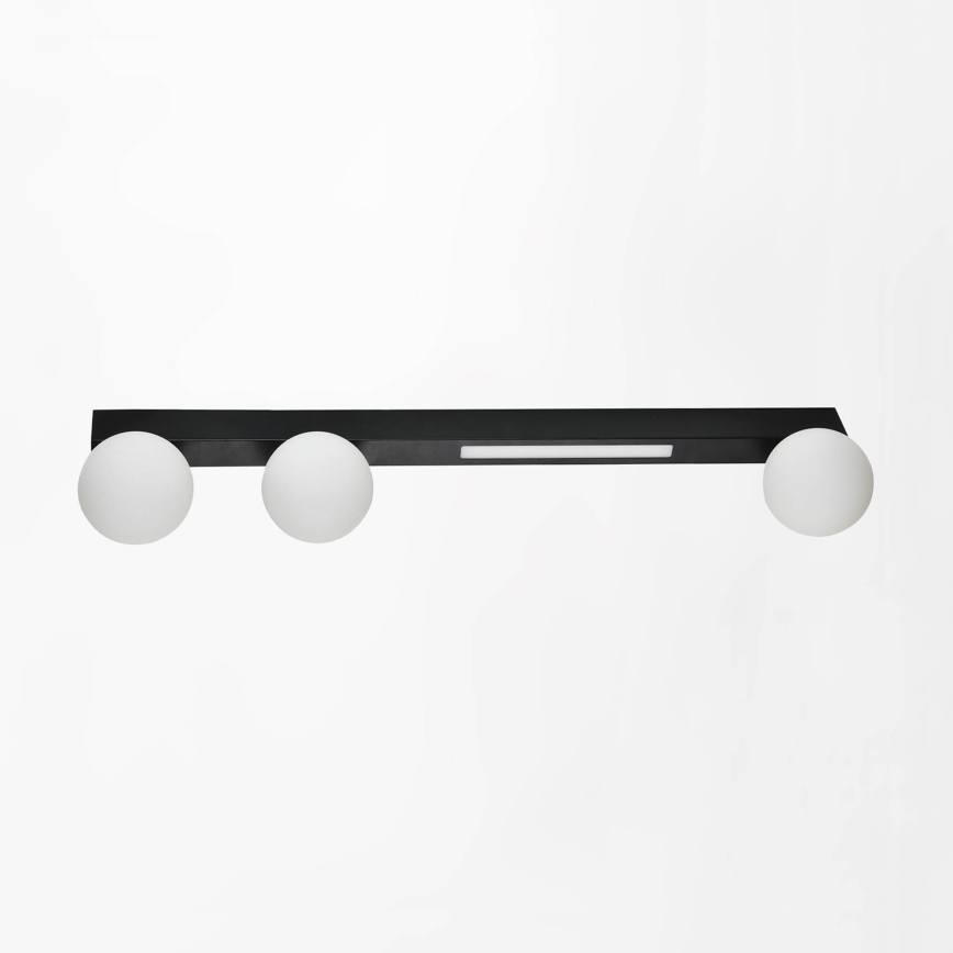 Zuma Line - Iluminação de parede LED 3xG9/40W/230V + LED/6W preto