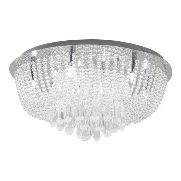 Zuma Line - Iluminação de teto 8xG9/25W/230V diâmetro 55 cm cromado brilhante