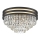 Zuma Line - Iluminação de teto de cristal 5xE14/40W/230V preto
