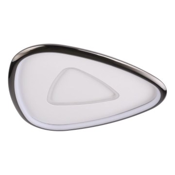 Zuma Line - Iluminação de teto LED com regulação LED/27W/230V 3000K preto cromado brilhante