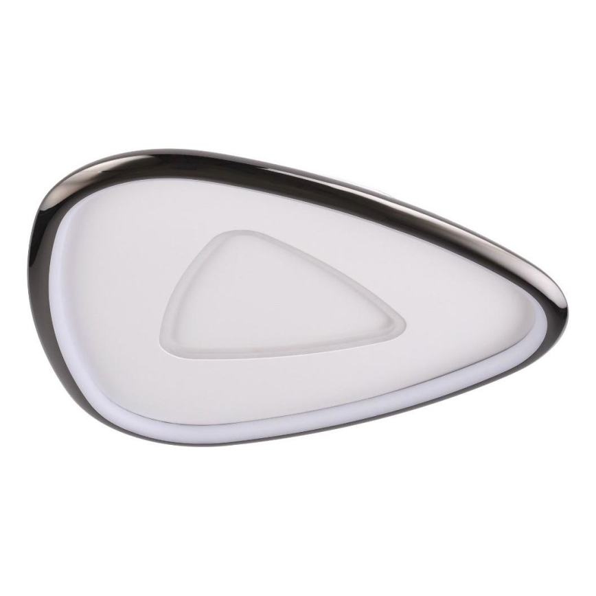 Zuma Line - Iluminação de teto LED com regulação LED/27W/230V 3000K preto cromado brilhante