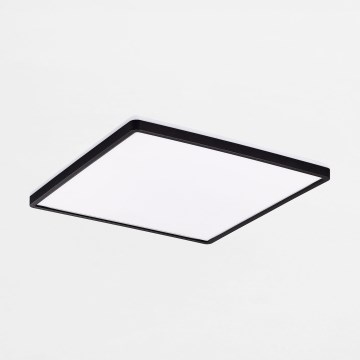 Zuma Line - Iluminação de teto LED com regulação LED/38W/230V + LED/12W 3000/4000/5500K 40x40 cm preto