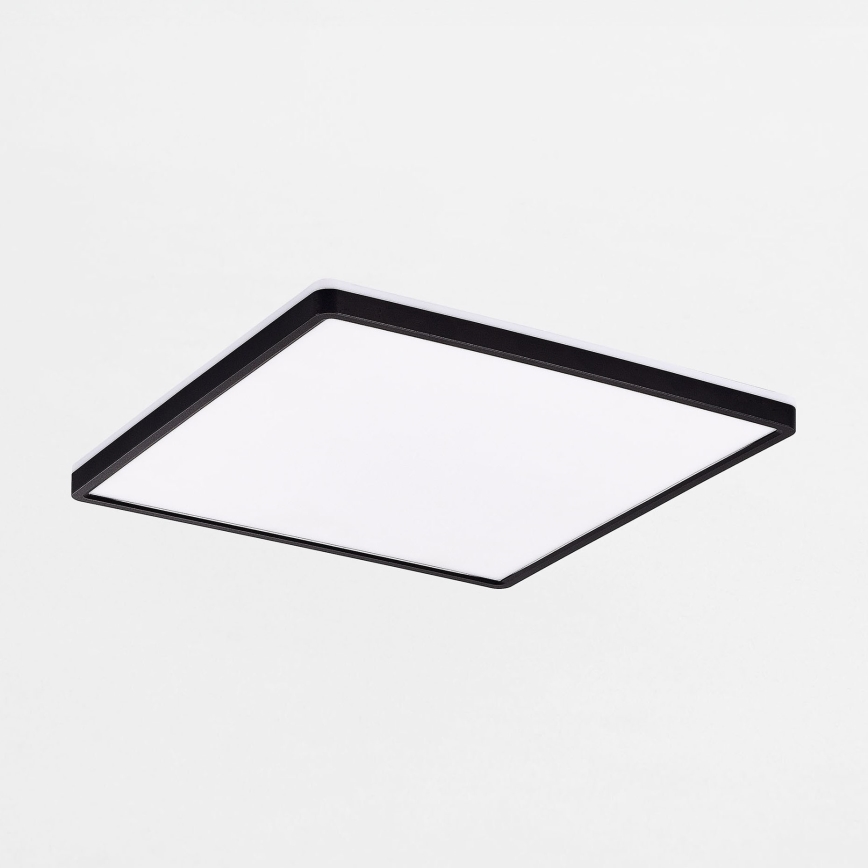 Zuma Line - Iluminação de teto LED com regulação LED/38W/230V + LED/12W 3000/4000/5500K 40x40 cm preto