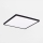 Zuma Line - Iluminação de teto LED com regulação LED/38W/230V + LED/12W 3000/4000/5500K 40x40 cm preto