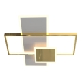 Zuma Line - Iluminação de teto LED com regulação LED/46W/230V dourado