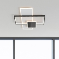 Zuma Line - Iluminação de teto LED com regulação LED/46W/230V preto